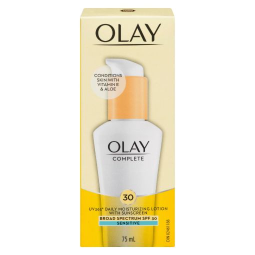 Picture of OLAY COMPLETE DEFENSE MOISTURIZER - SPF30 - SENSITIVE SKIN 75ML            