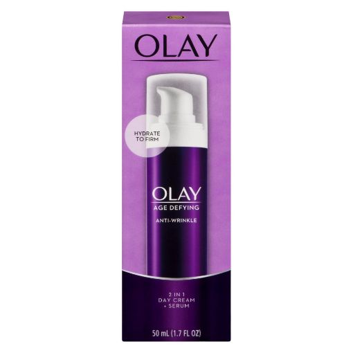 Picture of OLAY AGE DEFYING DAY CREAM and SERUM - ANTI-WRINKLE 50ML