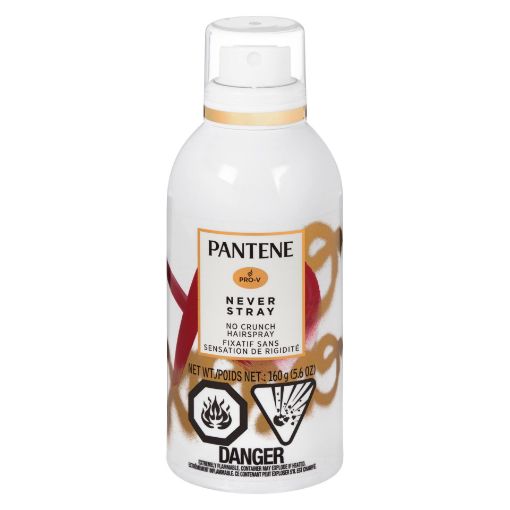 Picture of PANTENE PRO-V NEVER STRAY NO CRUNCH HAIR SPRAY 160GR                       