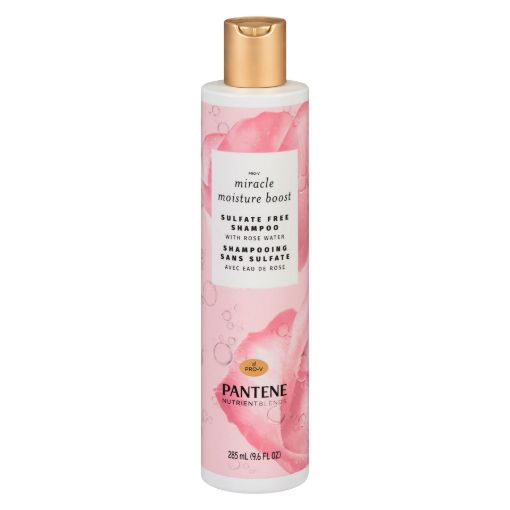 Picture of PANTENE NUTRIENT BLENDS MIRACLE MOISTURE BOOST ROSE SULFATE FREE SHAM 285ML
