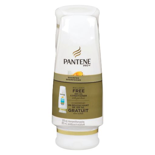Picture of PANTENE SMOOTH and SLEEK SHAMPOO 375ML/CONDITIONER 355ML VALUE PACK