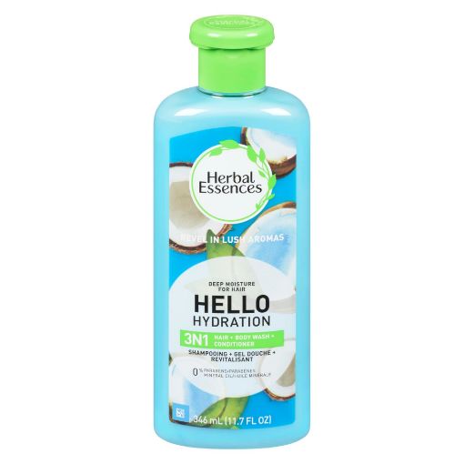 Picture of HERBAL ESSENCES DEEP MOISTURE HELLO HYDRATION 3IN1 346ML                   