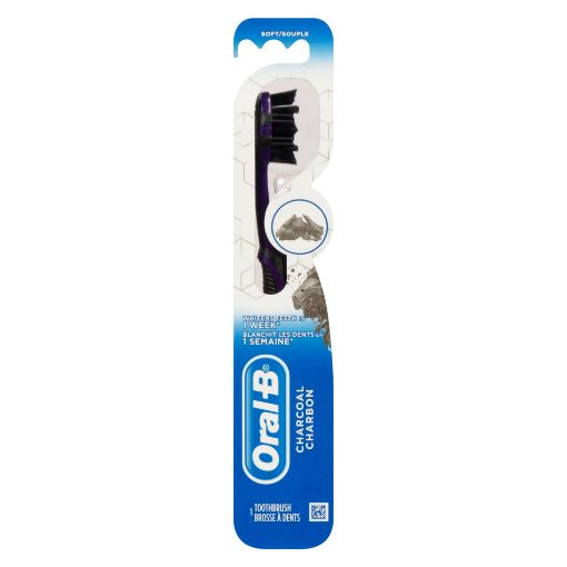 Picture of ORAL-B WHITENING THERAPY CHARCOAL TOOTHBRUSH - SOFT