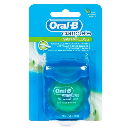 Picture of ORAL-B COMPLETE SATIN FLOSS - MINT 50M