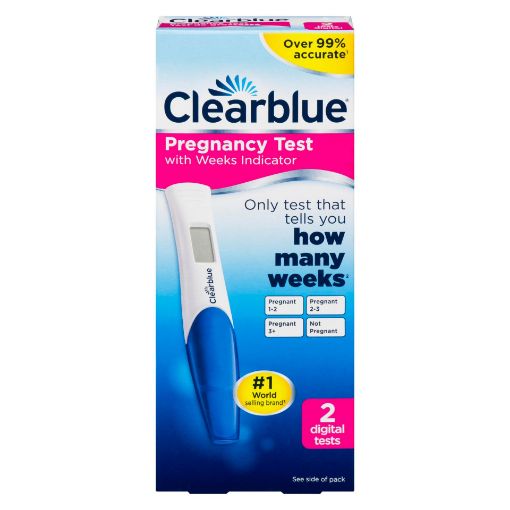 Picture of CLEARBLUE ADVANCED PREGNANCY WEEK INDICATOR DIGITAL STICK 2S