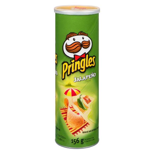 Picture of PRINGLES CHIPS - JALAPENO 156GR