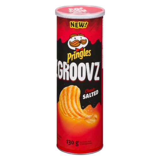 Picture of PRINGLES GROOVZ - CLASSIC SALTED 130GR                                     