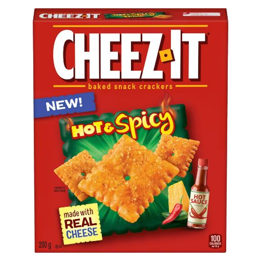 Picture of CHEEZIT CRACKER - HOT and SPICY CRACKER 200GR