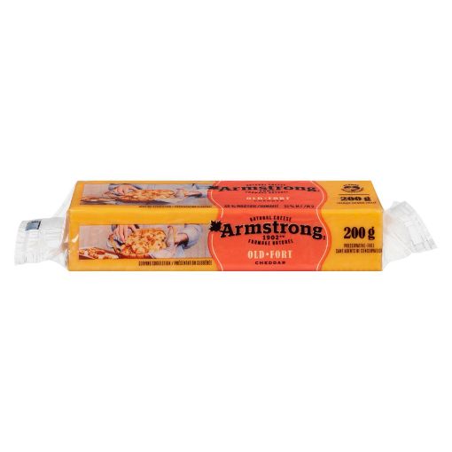 Picture of ARMSTRONG YELLOW CHEDDAR CHEESE - OLD 200GR                                