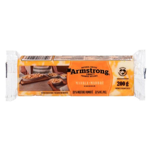 Picture of ARMSTRONG CHEDDAR CHEESE – MARBLE 200GR                                    