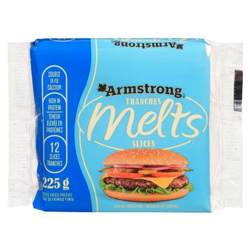Picture of ARMSTRONG CHEESE MELTS - 12 SLICES 225GR                                   