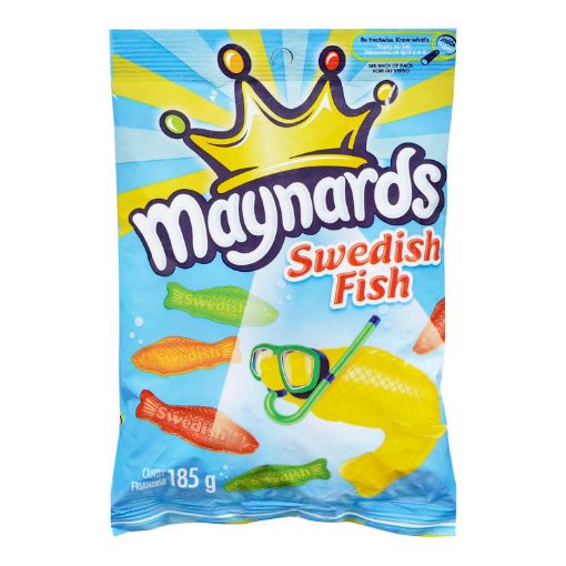Picture of MAYNARDS SWEDISH FISH - ASSORTED 185GR                                     