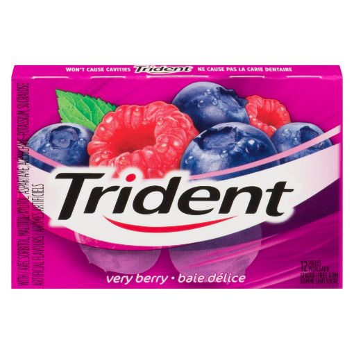 Picture of TRIDENT GUM - VERY BERRY                                                   