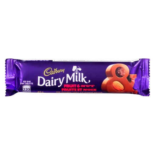 Picture of CADBURY DAIRY MILK BAR - FRUIT and NUT 42GR