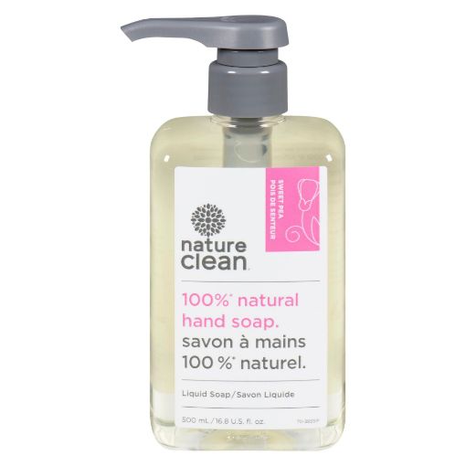 Picture of NATURE CLEAN LIQUID HAND SOAP - SWEET PEA LEMON BALM 500ML                 