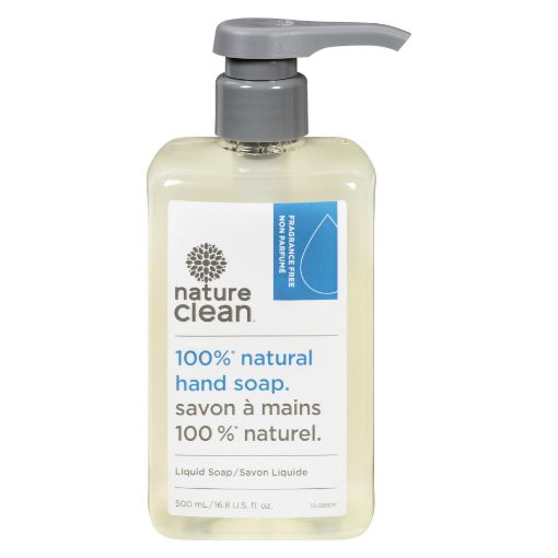 Picture of NATURE CLEAN LIQUID HAND SOAP - UNSCENTED 500ML                            