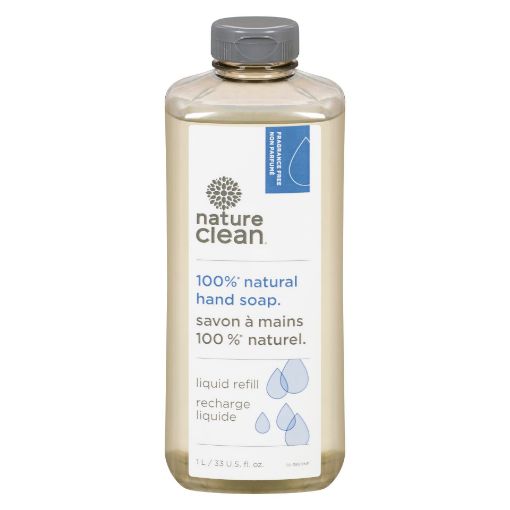 Picture of NATURE CLEAN LIQUID HAND SOAP - UNSCENTED REFILL 1LT                       
