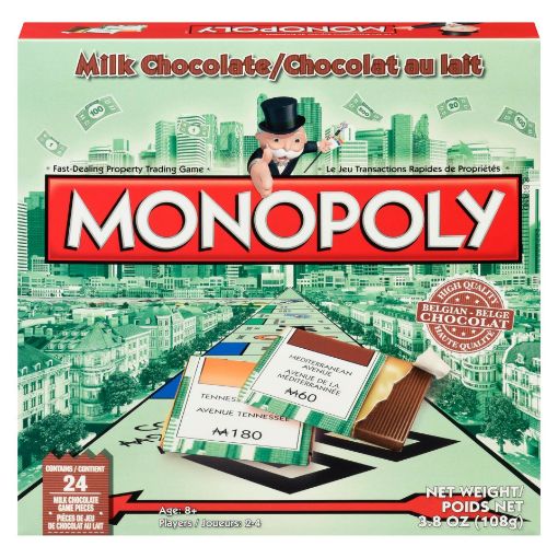 Picture of EXCLUSIVE CANDY MONOPOLY CHOCOLATE GAME BOARD 108GR