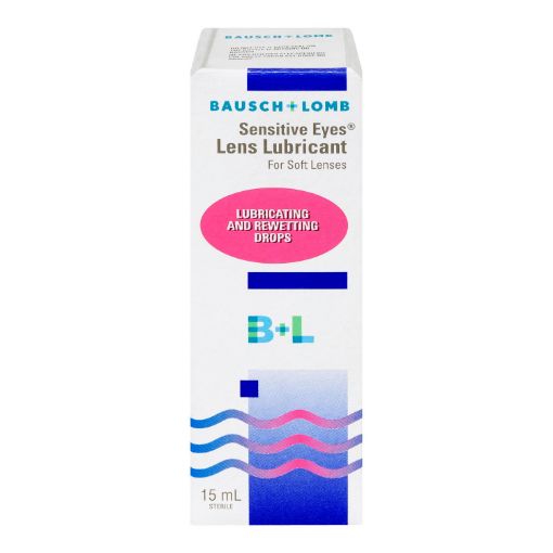 Picture of SENSITIVE EYES LENS LUCRICANT DROPS 15ML                                   