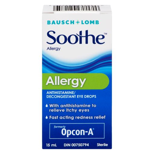 Picture of BAUSCH and LOMB SOOTHE ALLERGY 15ML