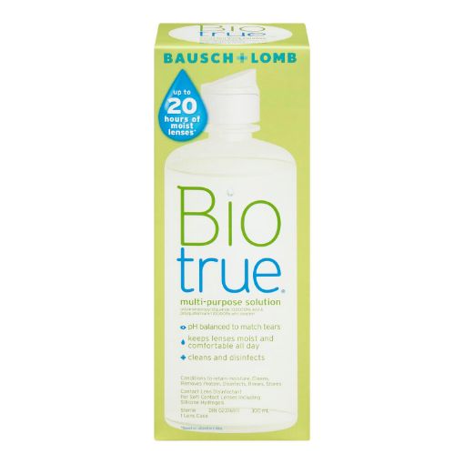 Picture of BAUSCH and LOMB BIOTRUE MULTI-PURPOSE SOLUTION 300ML