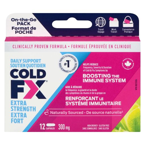 Picture of COLD-FX EXTRA STRENGTH CAPSULES 12S                                        
