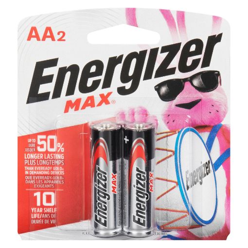 Picture of ENERGIZER MAX BATTERIES - AA2 2S