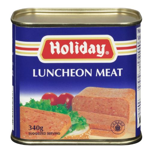 Picture of MAPLE LEAF HOLIDAY LUNCHEON MEAT 340GR                                     