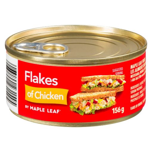 Picture of MAPLE LEAF FLAKES OF CHICKEN  156GR                                        