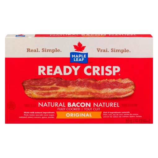 Picture of MAPLE LEAF READY CRISP BACON SLICES 65GR