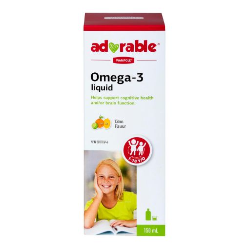 Picture of WAMPOLE ADORABLE OMEGA 3 LIQUID FOR KIDS 150ML