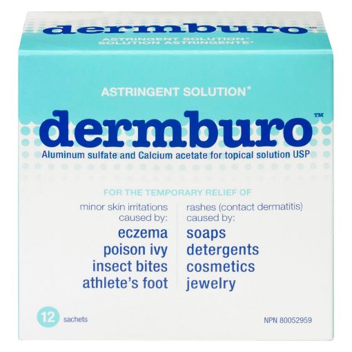 Picture of DERMBURO ASTRINGENT - SOL PATCHES 12S