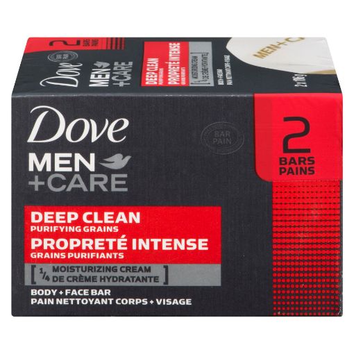 Picture of DOVE MEN+CARE BAR SOAP - DEEP CLEAN 2X106GR