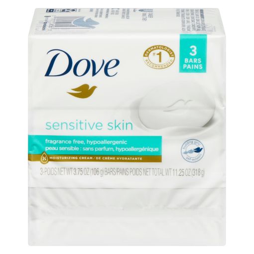 Picture of DOVE BAR SOAP - SENSITIVE SKIN 318GR                                       