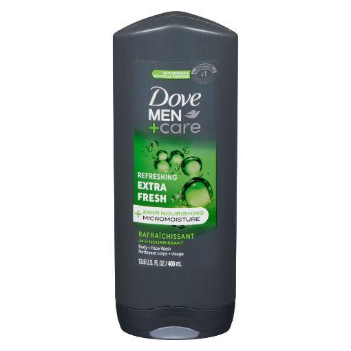 Picture of DOVE MEN+CARE BODY WASH - EXTRA FRESH 400ML                                