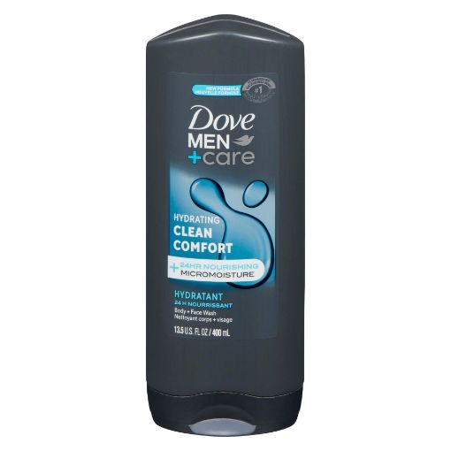 Picture of DOVE MEN+CARE BODY WASH - CLEAN COMFORT 400ML                              