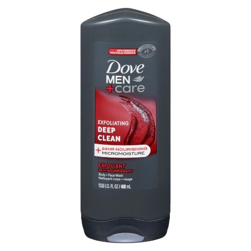 Picture of DOVE MEN+CARE BODY WASH - DEEP CLEAN 400ML                                 