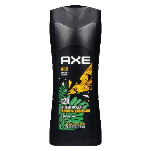 Picture of AXE BODY WASH - WILD 473ML                                                 