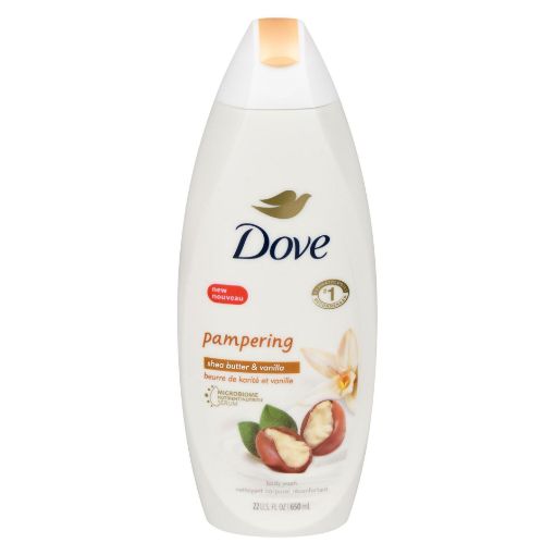 Picture of DOVE BODY WASH - PURELY PAMPERING 650ML