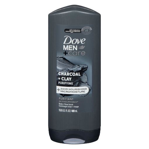Picture of DOVE MEN+CARE SHOWER GEL - CHARCOAL and CLAY 400ML