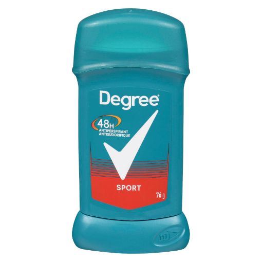Picture of DEGREE FOR MEN ANTIPERSPIRANT - SPORT ACTIVE - INVISIBLE SOLID 76GR        
