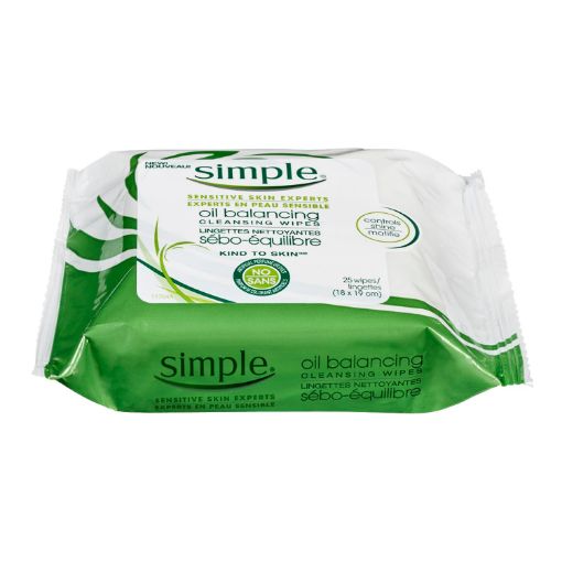 Picture of SIMPLE OIL BALANCING WIPES 25S