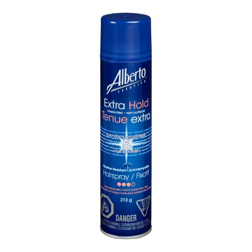 Picture of ALBERTO EUROPEAN HAIRSPRAY - EXTRA HOLD - UNSCENTED SPRAY 213GR            