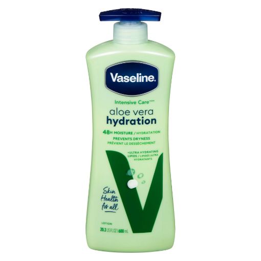 Picture of VASELINE INTENSIVE CARE LOTION - ALOE 600ML                                
