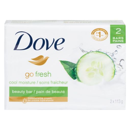 Picture of DOVE BAR SOAP - COOL MOISTURE 2X113GR                                      