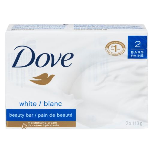 Picture of DOVE BAR SOAP - WHITE 2X113GR                                              