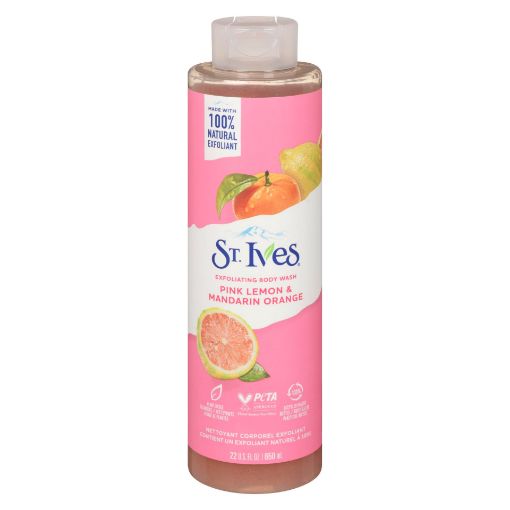 Picture of ST. IVES BODY WASH PINK LEMONADE and MANDERIN ORANGE 650ML
