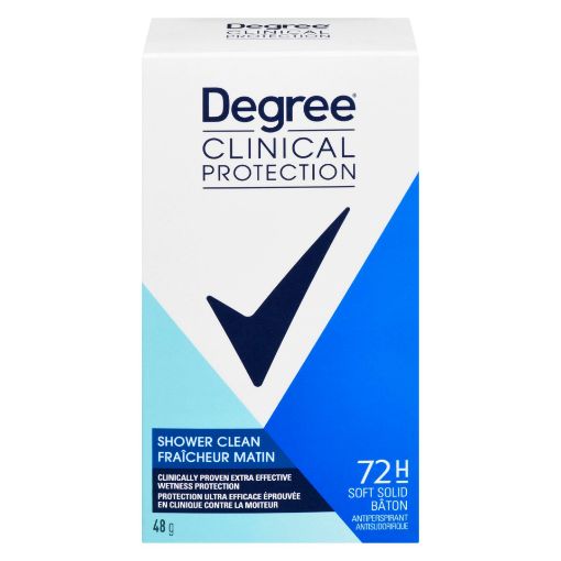 Picture of DEGREE WOMEN CLINICAL - ANTIPERSPIRANT - SHOWER CLEAN SOLID 48GR