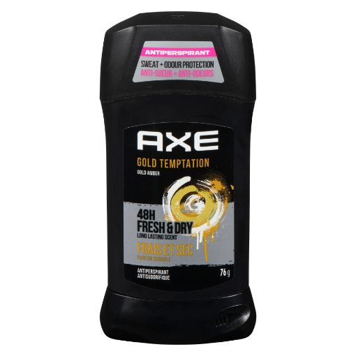 Picture of AXE INVISIBLE SOLID DEODORANT - GOLD TEMPTATION 76ML                       