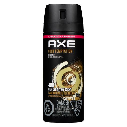 Picture of AXE BODY SPRAY - GOLD TEMPTATION 113GR